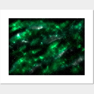 The Green Galaxy ART Posters and Art